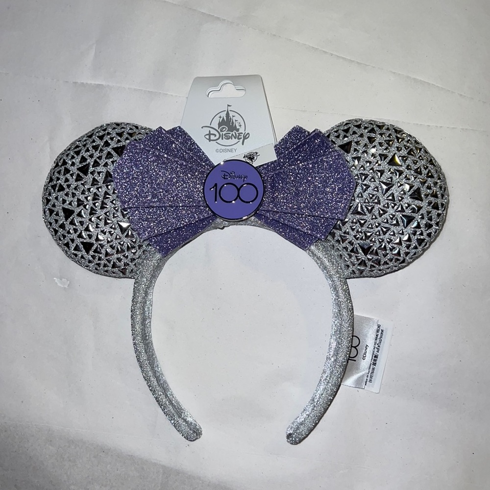 Disney NEW!!  100th Minnie Ear Headband